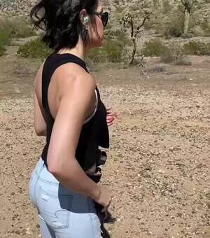 some chick who shoots