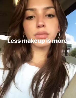 Less makeup is more