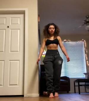Getting her pants off in style