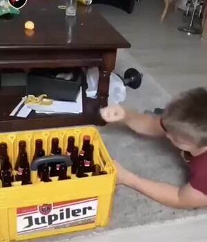 How to open a beer