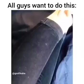 All guys want to do