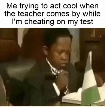 Act cool