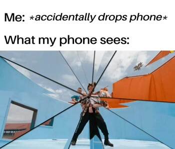 Dropped my phone