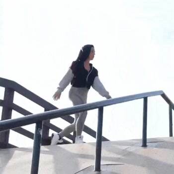 Girl has some skills