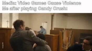 Video games cause violence