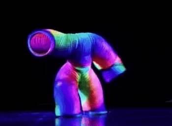 The slinky dance