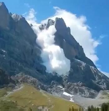 Avalanche in Switzerland
