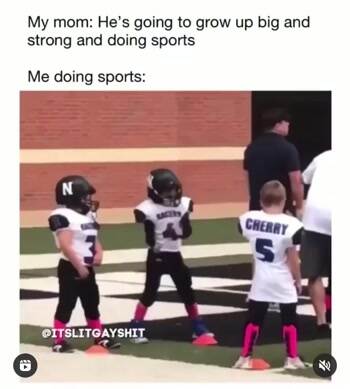 Me doing sports
