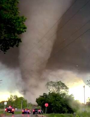 F4 tornado in South Oklahoma